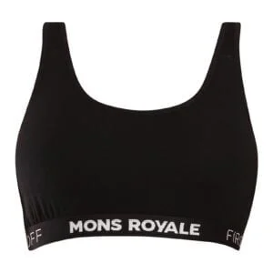 Dámská podprsenka Mons Royale černá (100167-1169-001) XL