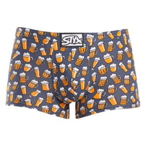 Pánské boxerky Styx art klasická guma pivo (Q1357) XL