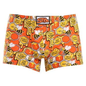 Pánské boxerky Styx art klasická guma včelky (Q1654) XXL