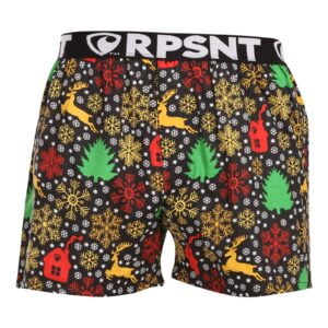 Pánské trenky Represent exclusive Mike Gentle Deer (R3M-BOX-0741) 3XL