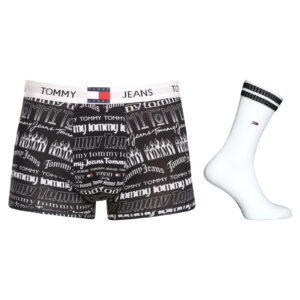 Pánský set Tommy Hilfiger boxerky a ponožky v dárkovém balení (UM0UM02966 0SE) S