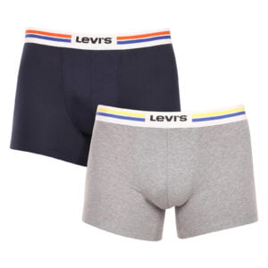 2PACK pánské boxerky Levis vícebarevné (701222843 009) M