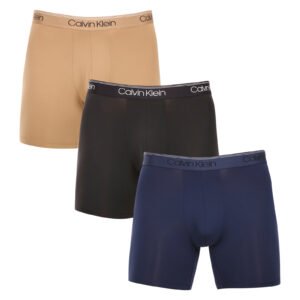 3PACK pánské boxerky Calvin Klein vícebarevné (NB2570A-KM1) M