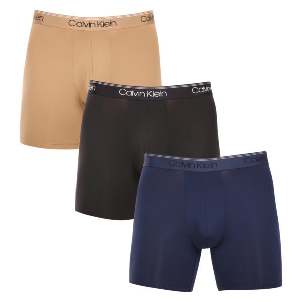 3PACK pánské boxerky Calvin Klein vícebarevné (NB2570A-KM1) L