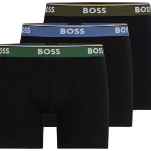 3PACK pánské boxerky Hugo Boss černé (50508950 971) M