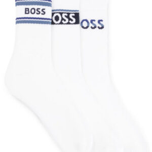 3PACK ponožky Hugo Boss bílé (50502027 100) uni