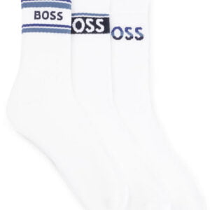 3PACK ponožky BOSS bílé (50502027 100) uni