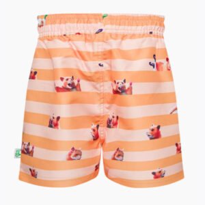 Veselé chlapecké plavky Dedoles Křeček a pásky (D-K-BW-SSH-C-RP-1669) 1-2 roky