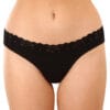 3PACK dámská tanga Styx s krajkou vícebarevná (3ITK96019) M - Image 2