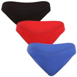 3PACK dámské kalhotky Nedeto vícebarevné (3NK006) XXL