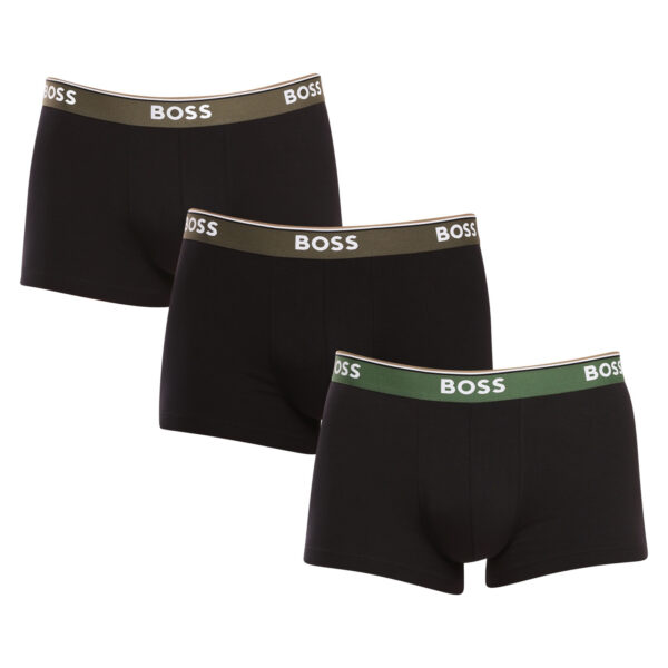 3PACK pánské boxerky BOSS černé (50508985 977) L