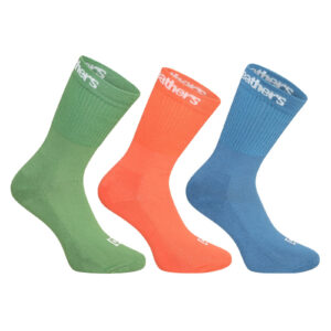 3PACK ponožky Horsefeathers vícebarevné (AA547G) L