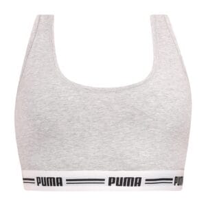 Dámská sportovní podprsenka Puma šedá (604022001 032) M