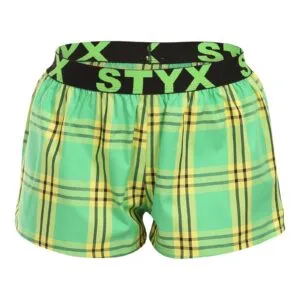 Dámské trenky Styx sportovní guma vícebarevné (T1011)  XL