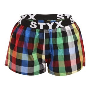 Dámské trenky Styx sportovní guma vícebarevné (T1012)  M