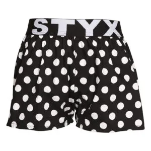 Dětské trenky Styx art sportovní guma puntíky (BJ1650) 12-14 let