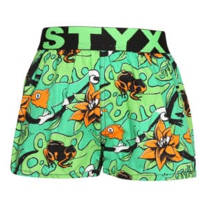 Dětské trenky Styx art sportovní guma tropic (BJ1557) 12-14 let