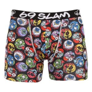 Pánské boxerky 69SLAM fit monster ball dylan (MBYMNR-PO) M