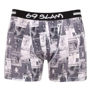 Pánské boxerky 69SLAM fit playloud magazine (MCYPMG-PO) S