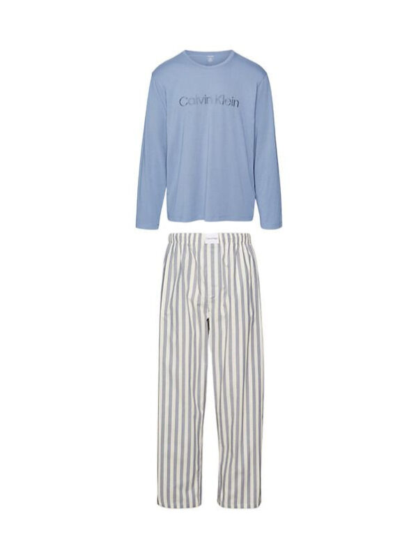 Pánské pyžamo Calvin Klein vícebarevné (NM2500E-ICE) S