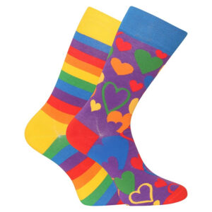 Veselé ponožky Dedoles Pestrobarevná láska (GMRS1315) M