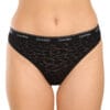 3PACK dámské kalhotky brazilky Calvin Klein černé (QD5225E-UB1) XXL - Image 2