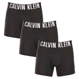 3PACK pánské boxerky Calvin Klein černé (NB3609A-UB1) L