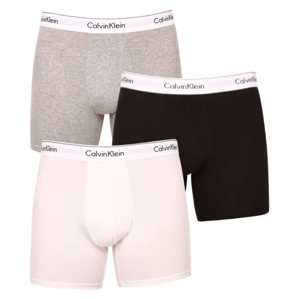 3PACK pánské boxerky Calvin Klein vícebarevné (NB2381A-MP1) M