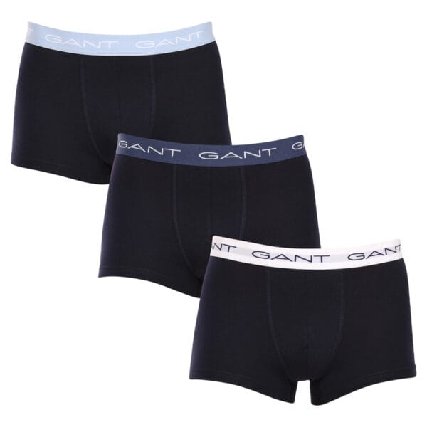 3PACK pánské boxerky Gant modré (902343003-433) 3XL