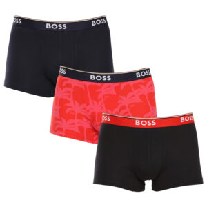 3PACK pánské boxerky Hugo Boss vícebarevné (50514950 980) XL