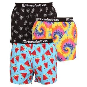 3PACK pánské trenky Horsefeathers Frazier Bundle 3 (AM096E) L