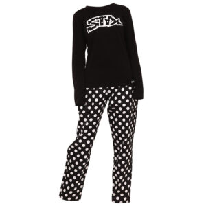 Dámské pyžamo Styx puntíky (PDD1055) XL