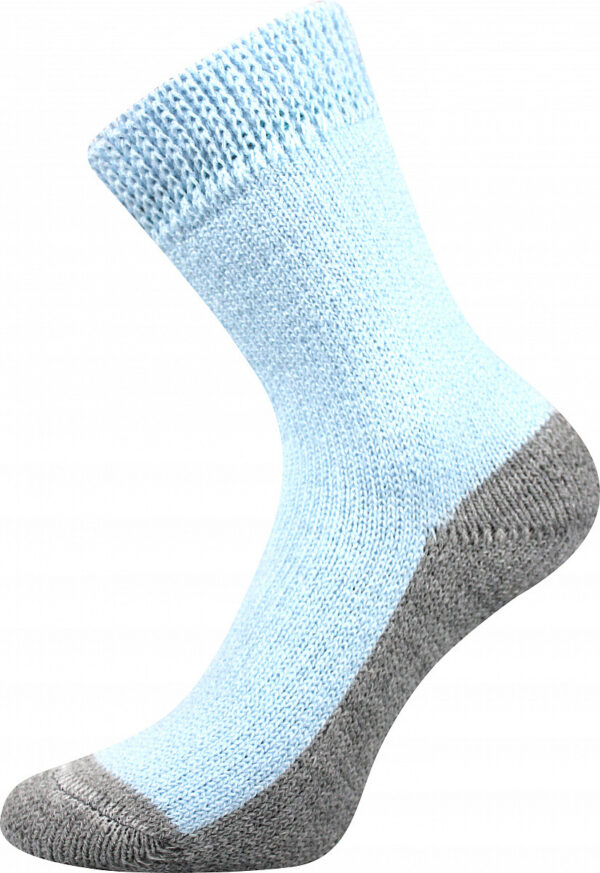 Teplé ponožky Boma světle modré (Sleep-lightblue) S
