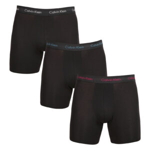 3PACK pánské boxerky Calvin Klein černé (NB1770A-MXI) XL