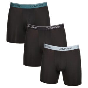 3PACK pánské boxerky Calvin Klein černé (NB2570A-N2L) M