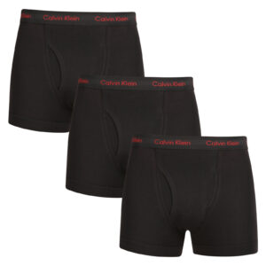 3PACK pánské boxerky Calvin Klein černé (NB2615A-NC1) XL