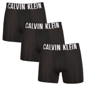 3PACK pánské boxerky Calvin Klein černé (NB3612A-UB1) L