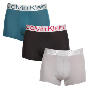 3PACK pánské boxerky Calvin Klein vícebarevné (NB3130A-NA9) L