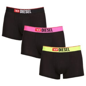 3PACK pánské boxerky Diesel černé (00ST3V-0AMAI-E6821) M