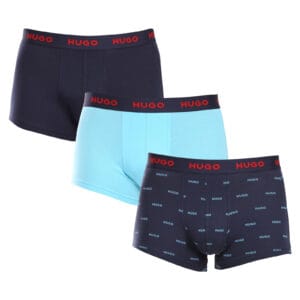 3PACK pánské boxerky HUGO vícebarevné (50480170 440) M