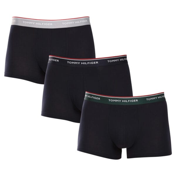 3PACK pánské boxerky Tommy Hilfiger tmavě modré (UM0UM01642 0XW) L