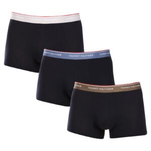 3PACK pánské boxerky Tommy Hilfiger tmavě modré (UM0UM01642 0XX) M