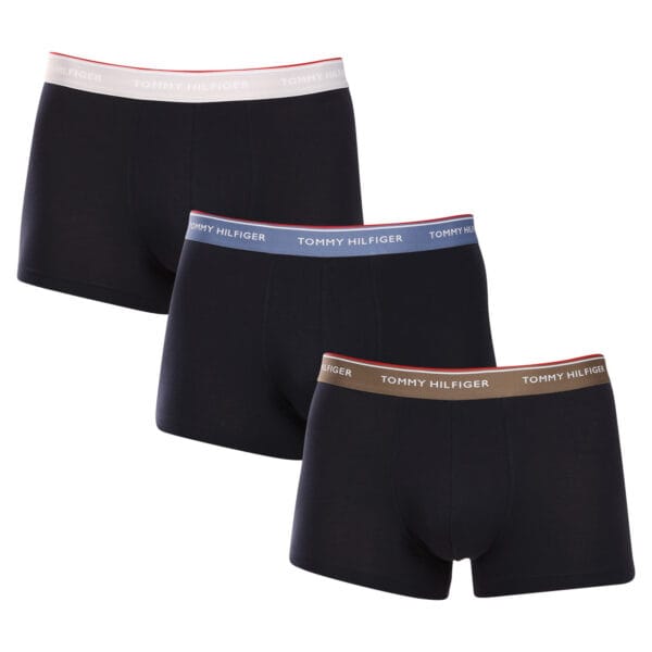 3PACK pánské boxerky Tommy Hilfiger tmavě modré (UM0UM01642 0XX) L