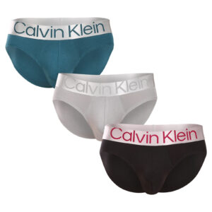 3PACK pánské slipy Calvin Klein vícebarevné (NB3129A-NA9) XL