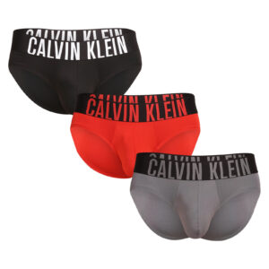 3PACK pánské slipy Calvin Klein vícebarevné (NB3610A-LXO) S