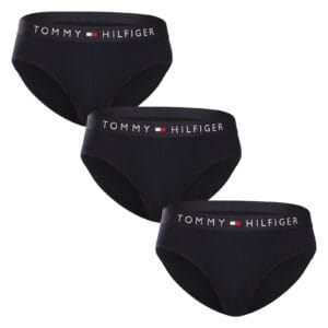 3PACK pánské slipy Tommy Hilfiger modré (UM0UM03182 0SY) S