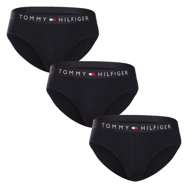 3PACK pánské slipy Tommy Hilfiger modré (UM0UM03182 0SY) L