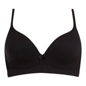 Dámská podprsenka Gina vyztužená s kosticemi černá (07008) 85E