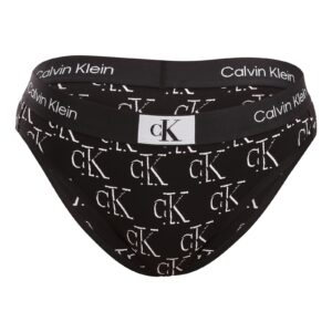 Dámské kalhotky Calvin Klein černé (QF7222E-LOC) M