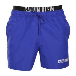 Pánské plavky Calvin Klein modré (KM0KM00992-C7N) L